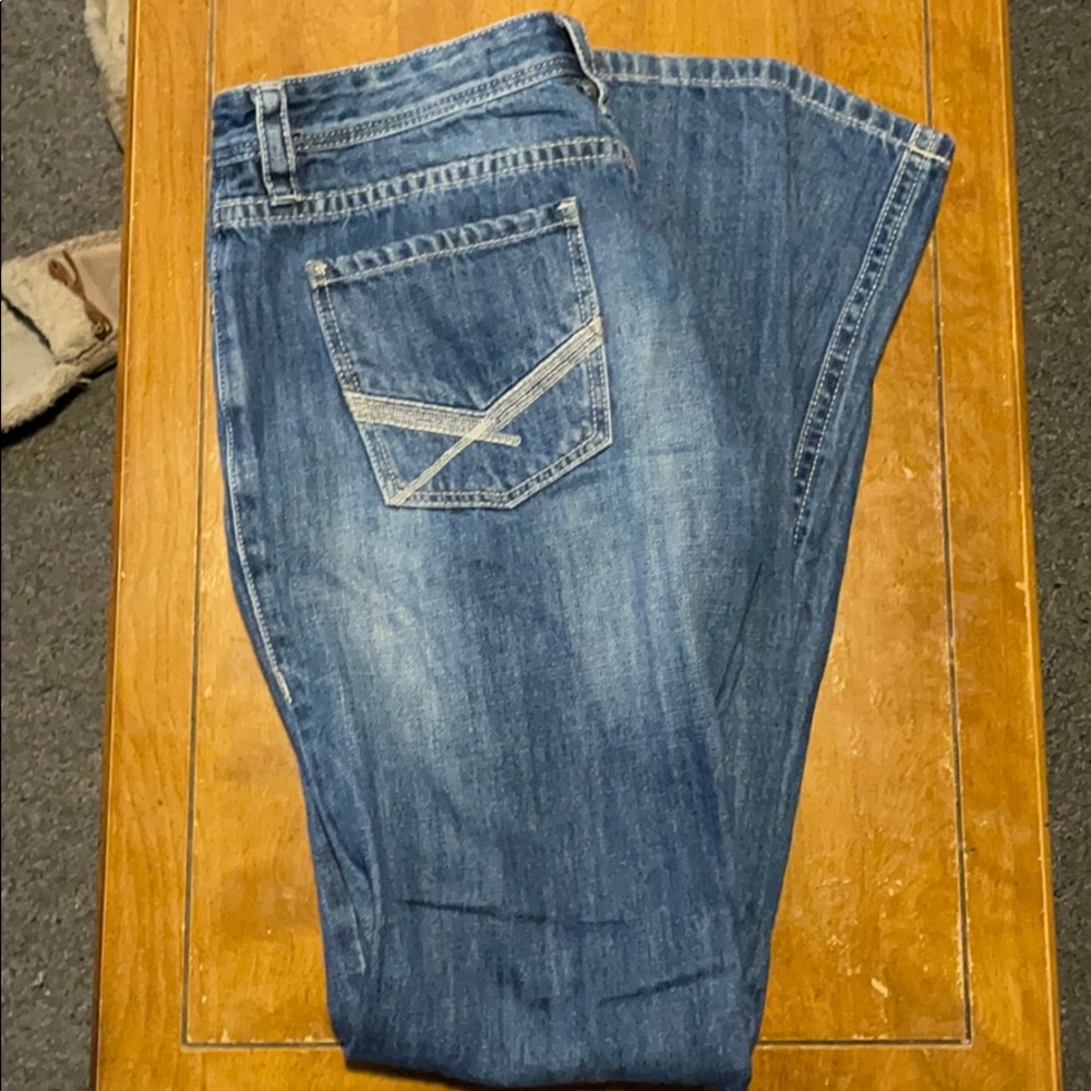 Rock & Roll demin jeans.